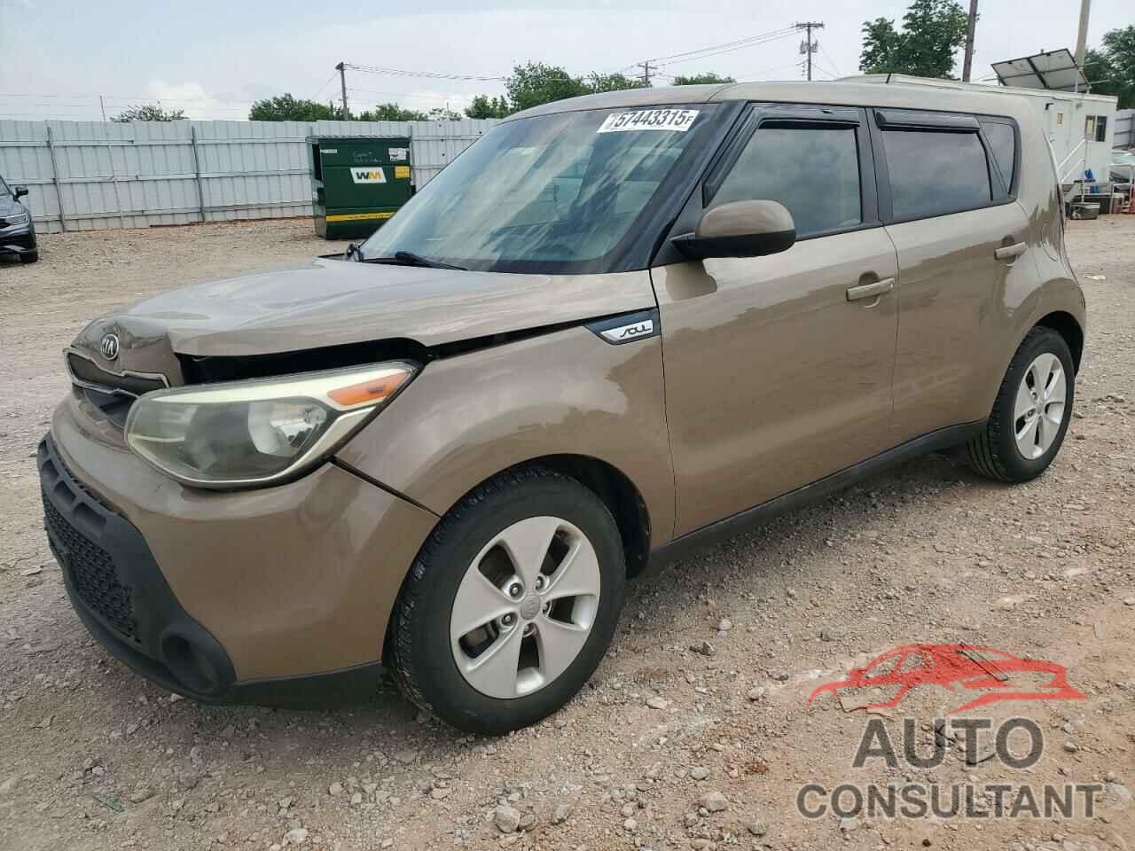KIA SOUL 2015 - KNDJN2A25F7217576