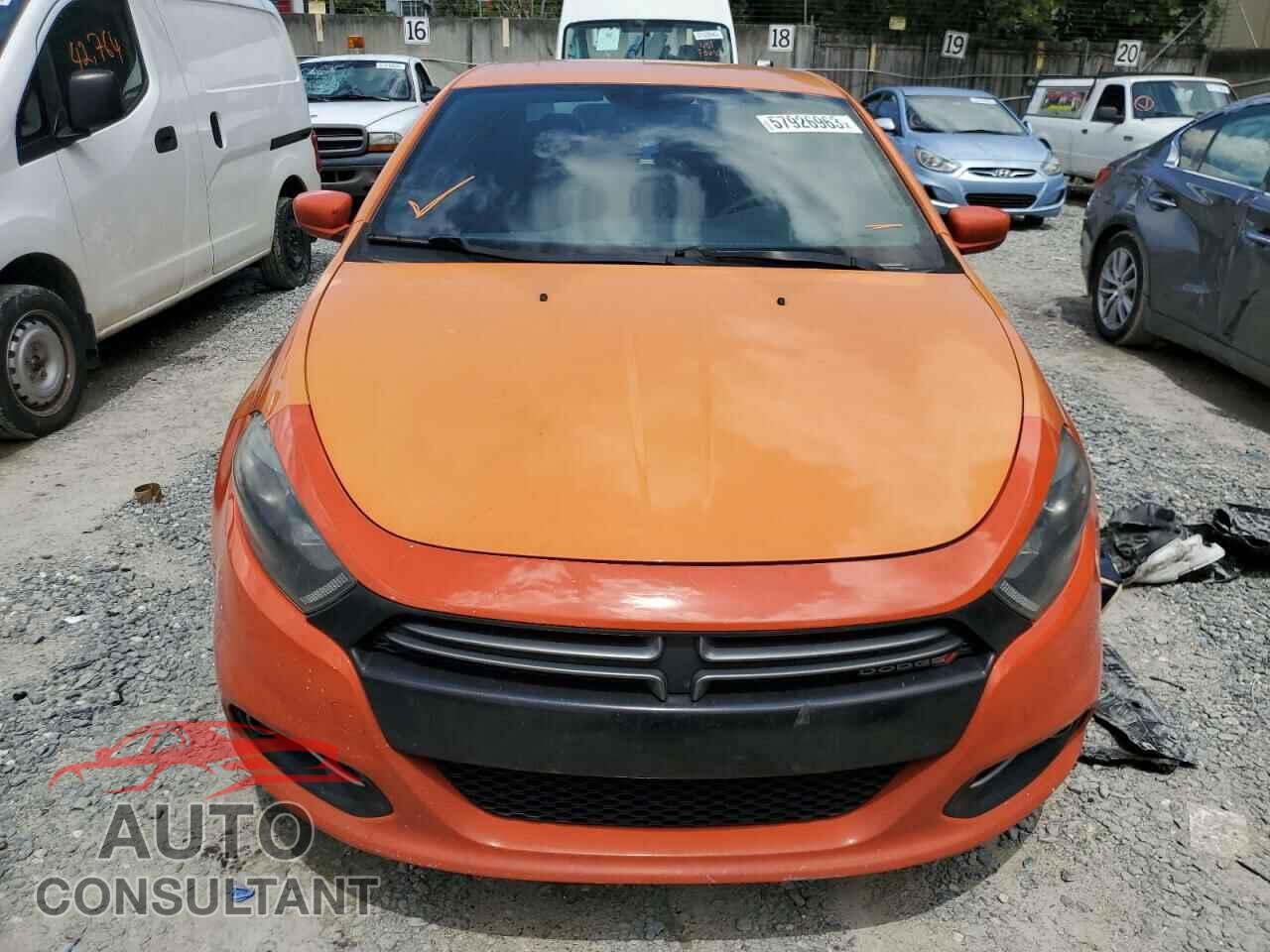 DODGE DART 2015 - 1C3CDFEB4FD225154