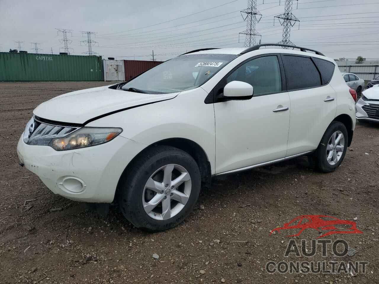 NISSAN MURANO 2009 - JN8AZ18W69W213834