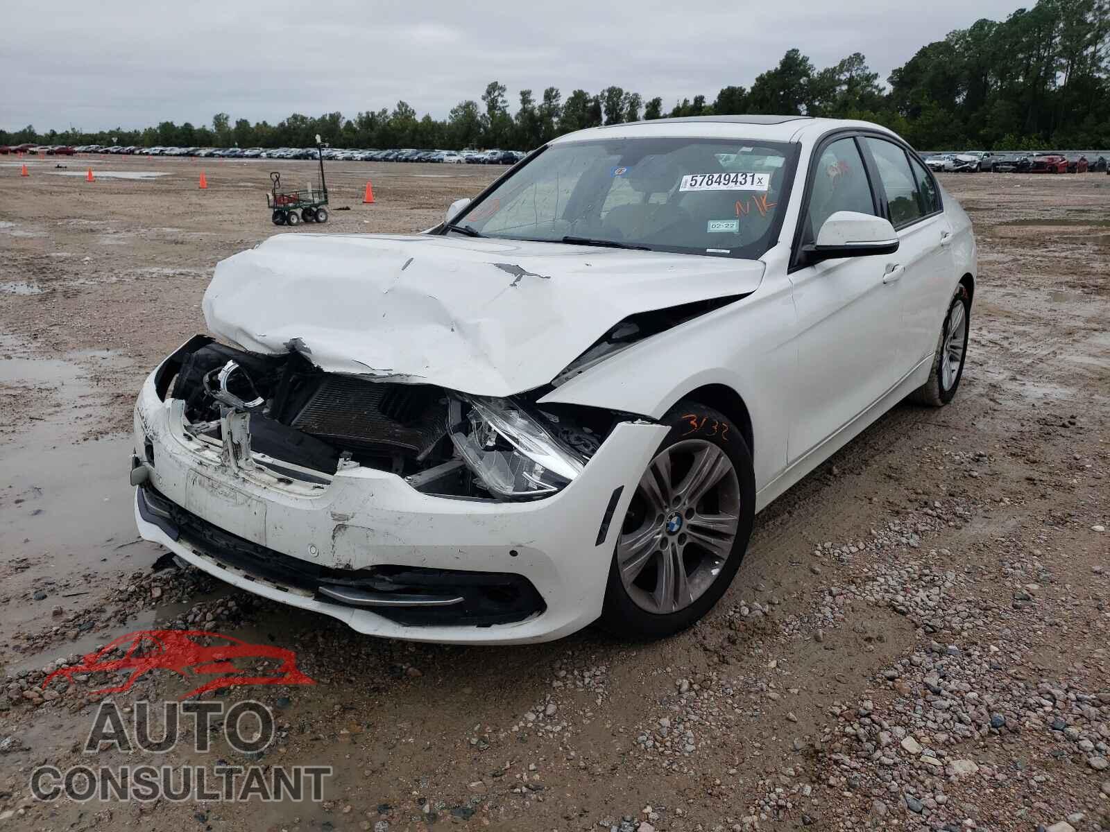 BMW 3 SERIES 2016 - WBA8E9G55GNU28697