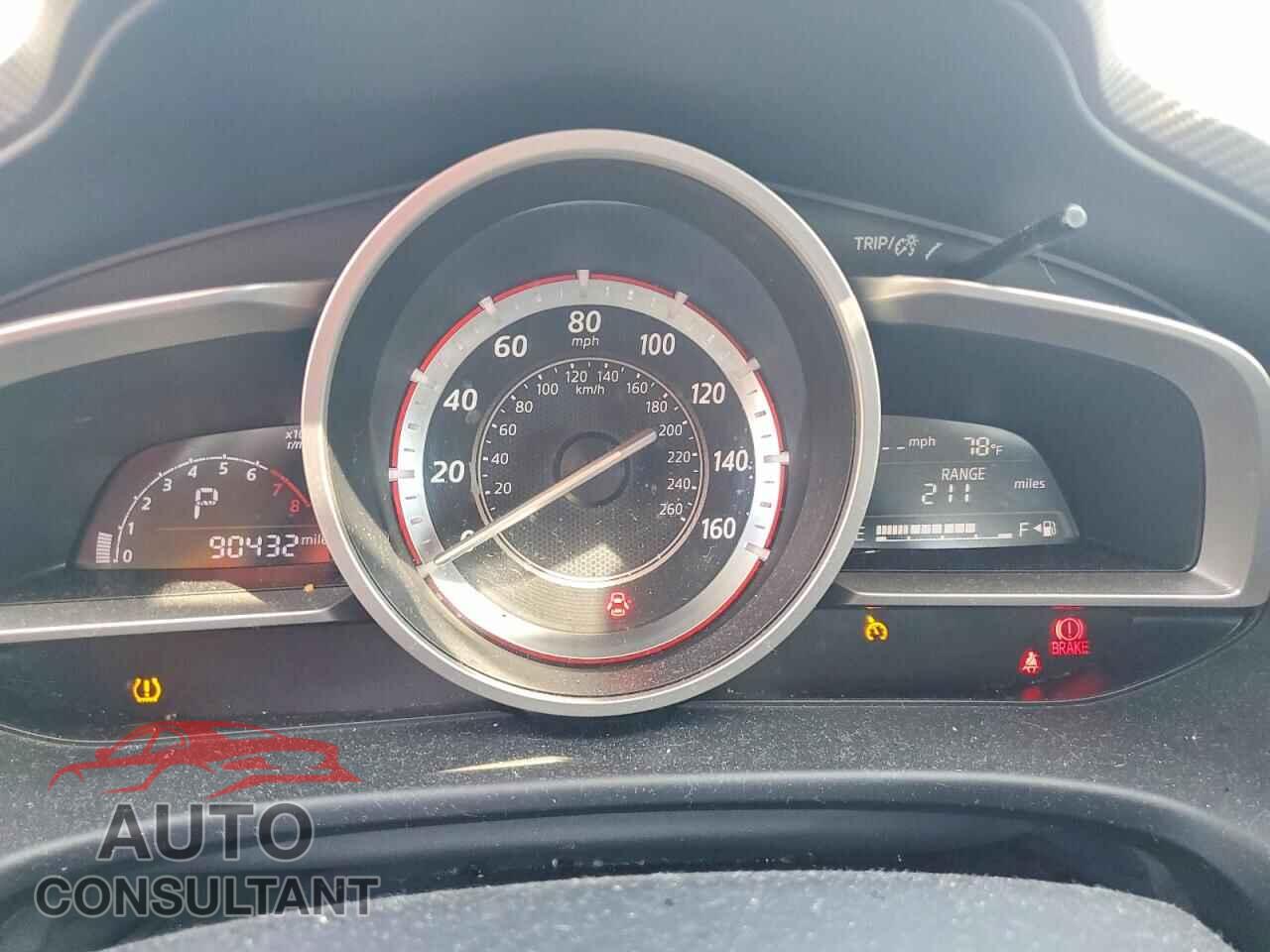 MAZDA 3 2014 - JM1BM1V77E1196304