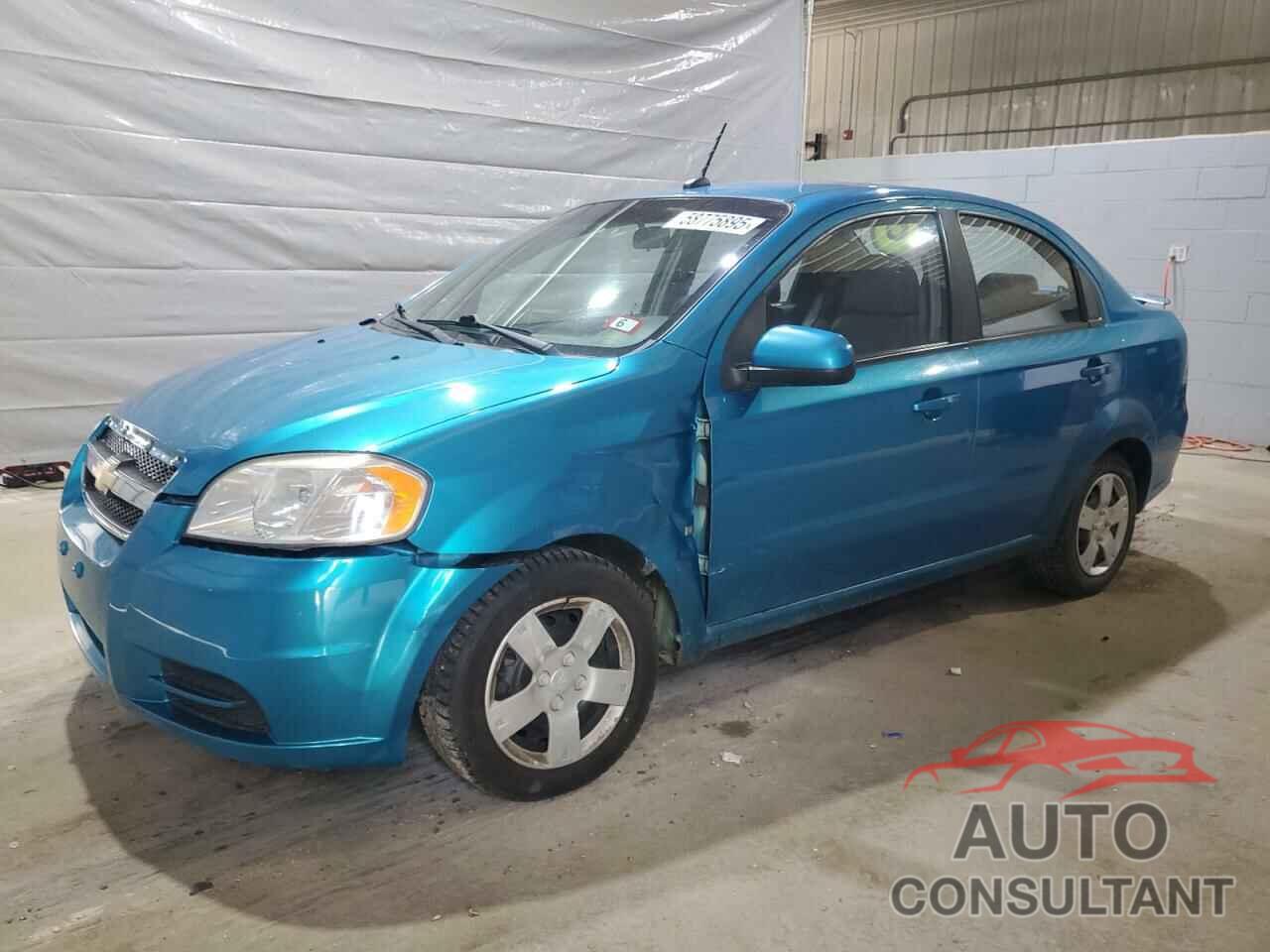 CHEVROLET AVEO 2009 - KL1TD56E29B331088
