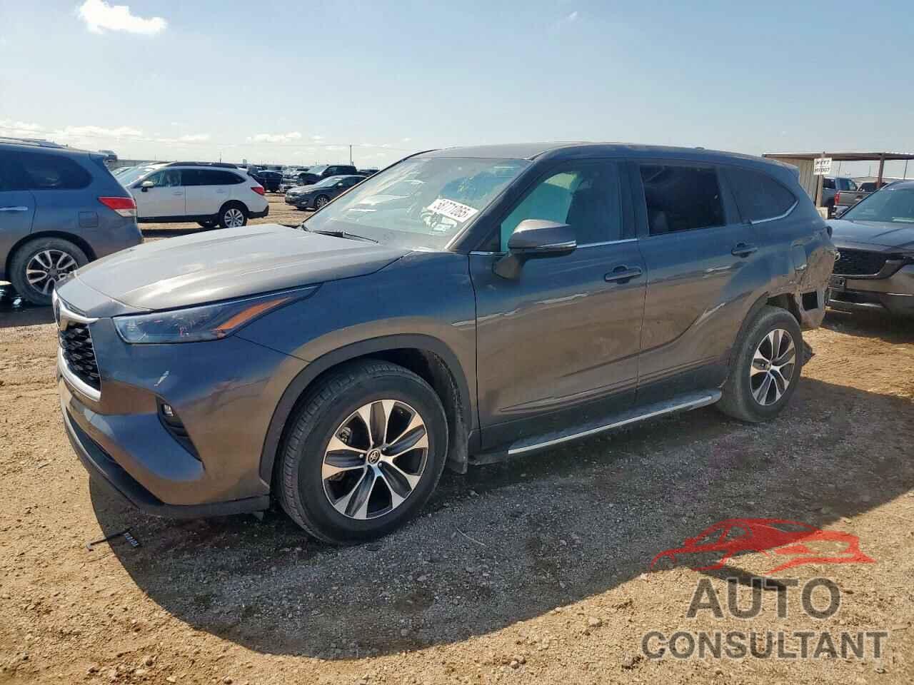 TOYOTA HIGHLANDER 2022 - 5TDGZRAH9NS557569
