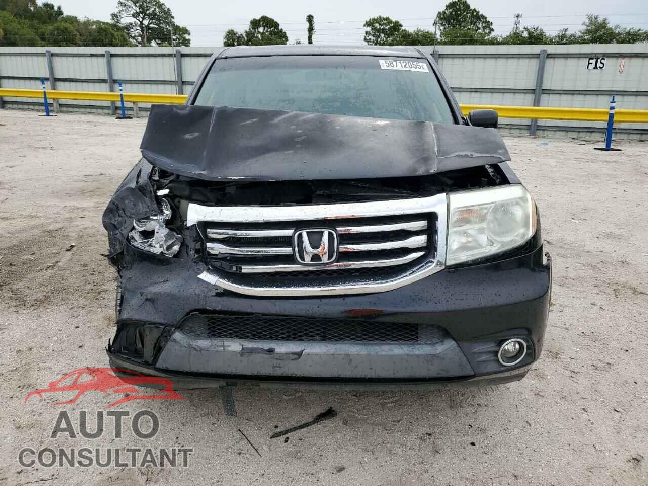 HONDA PILOT 2012 - 5FNYF4H42CB034687