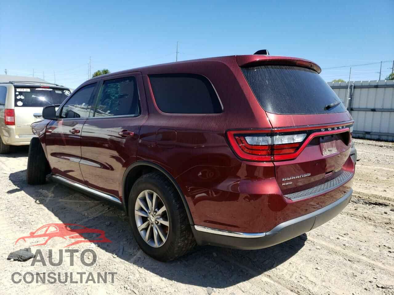 DODGE DURANGO 2017 - 1C4RDJAG3HC833590