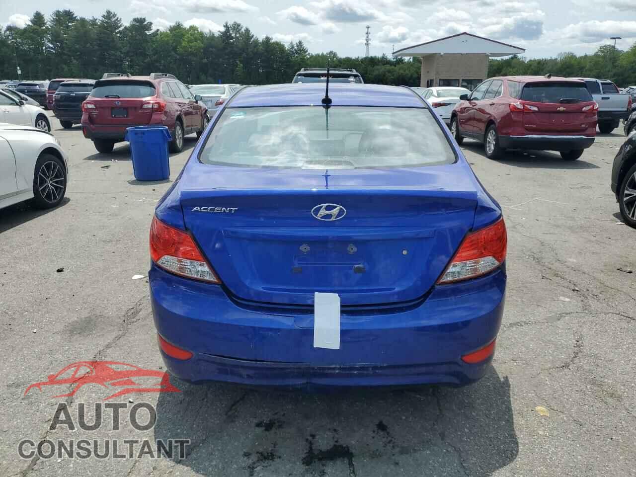 HYUNDAI ACCENT 2013 - KMHCU4AE2DU584401