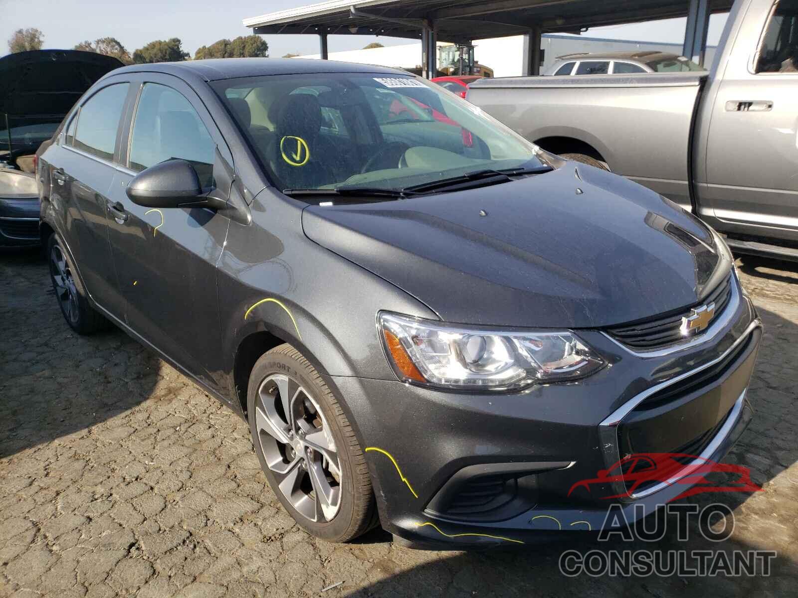 CHEVROLET SONIC 2019 - 1G1JF5SB0K4124546
