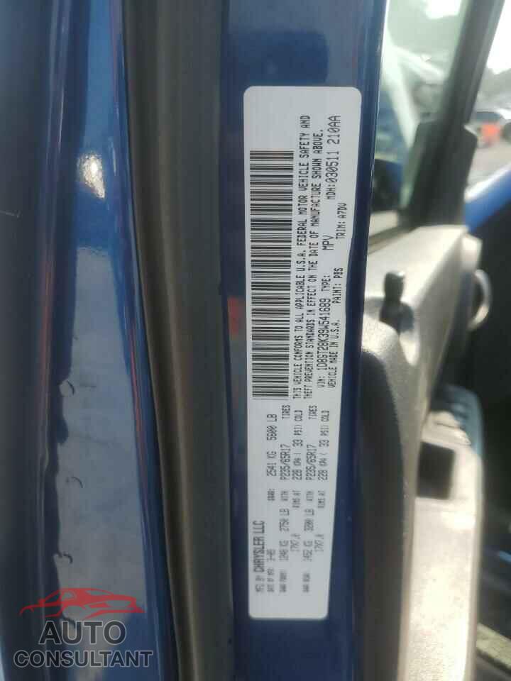 DODGE NITRO 2009 - 1D8GT28K39W541689