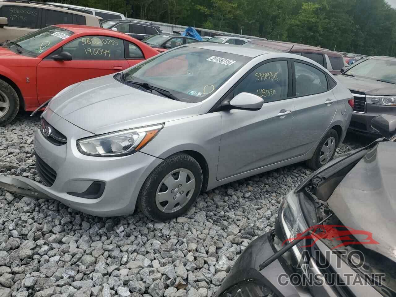 HYUNDAI ACCENT 2015 - KMHCT4AE4FU880462