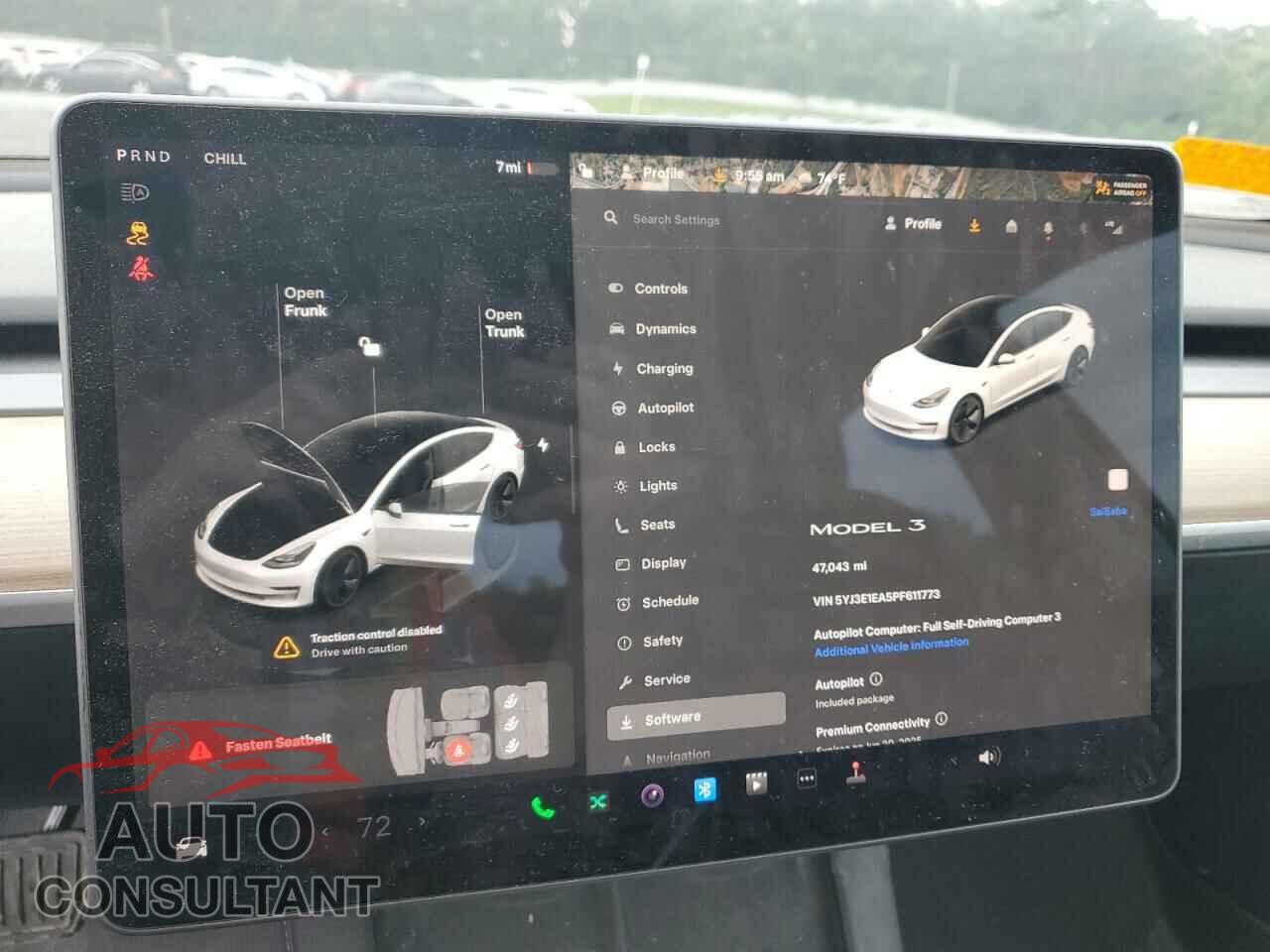 TESLA MODEL 3 2023 - 5YJ3E1EA5PF611773