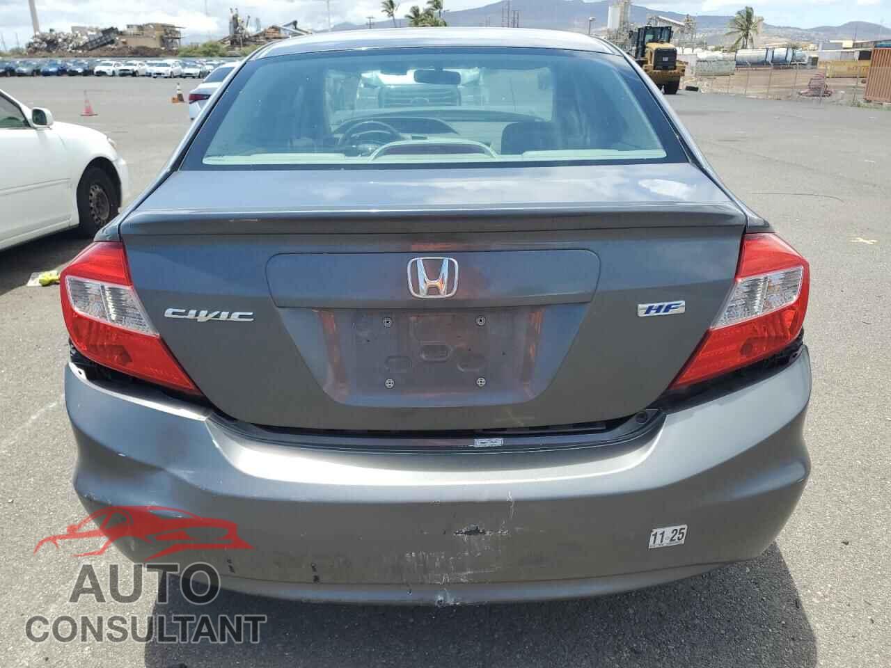 HONDA CIVIC 2012 - 2HGFB2F66CH527313