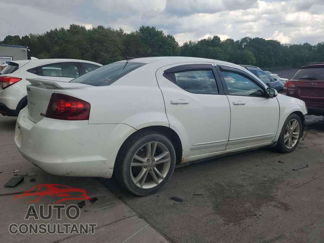 DODGE AVENGER 2012 - 1C3CDZEG3CN310134