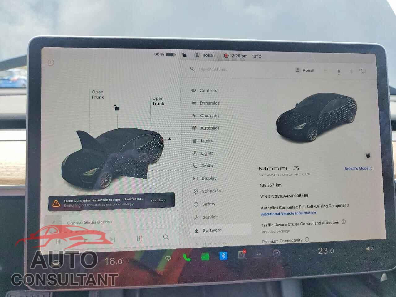 TESLA MODEL 3 2021 - 5YJ3E1EA4MF095465