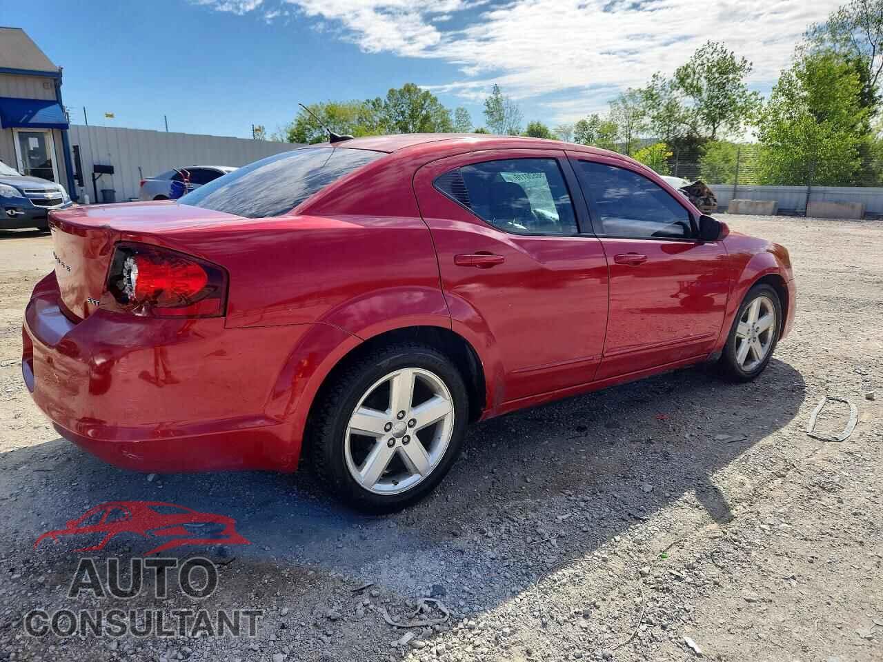 DODGE AVENGER 2013 - 1C3CDZCB7DN663758