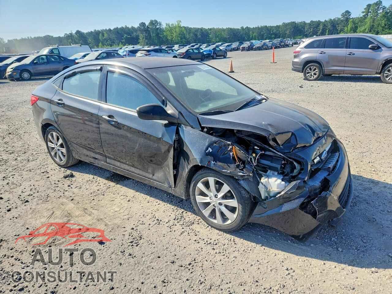 HYUNDAI ACCENT 2012 - KMHCU4AE0CU040123