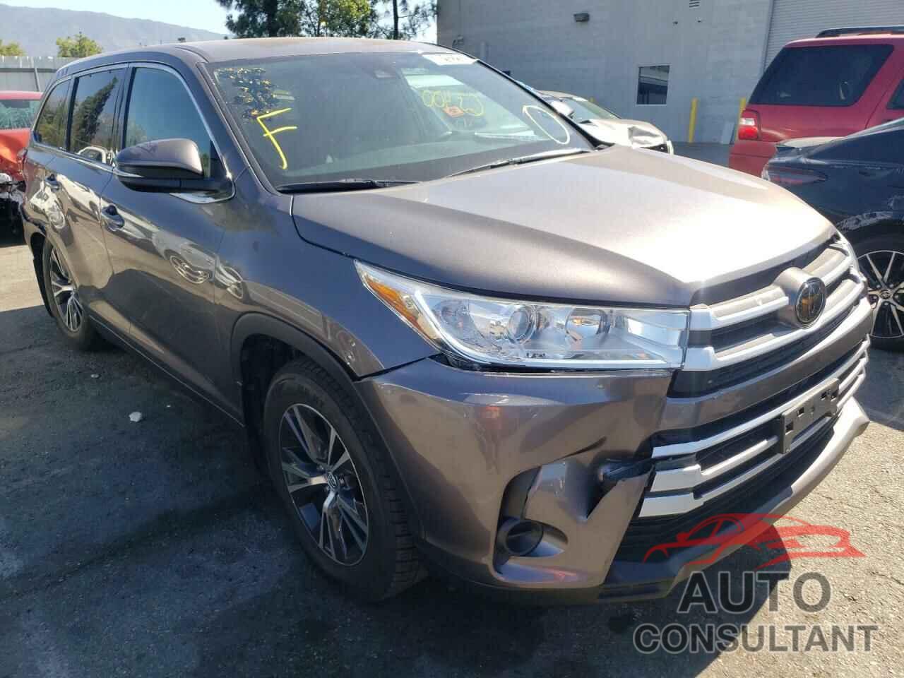 TOYOTA HIGHLANDER 2019 - 5TDBZRFH3KS971512