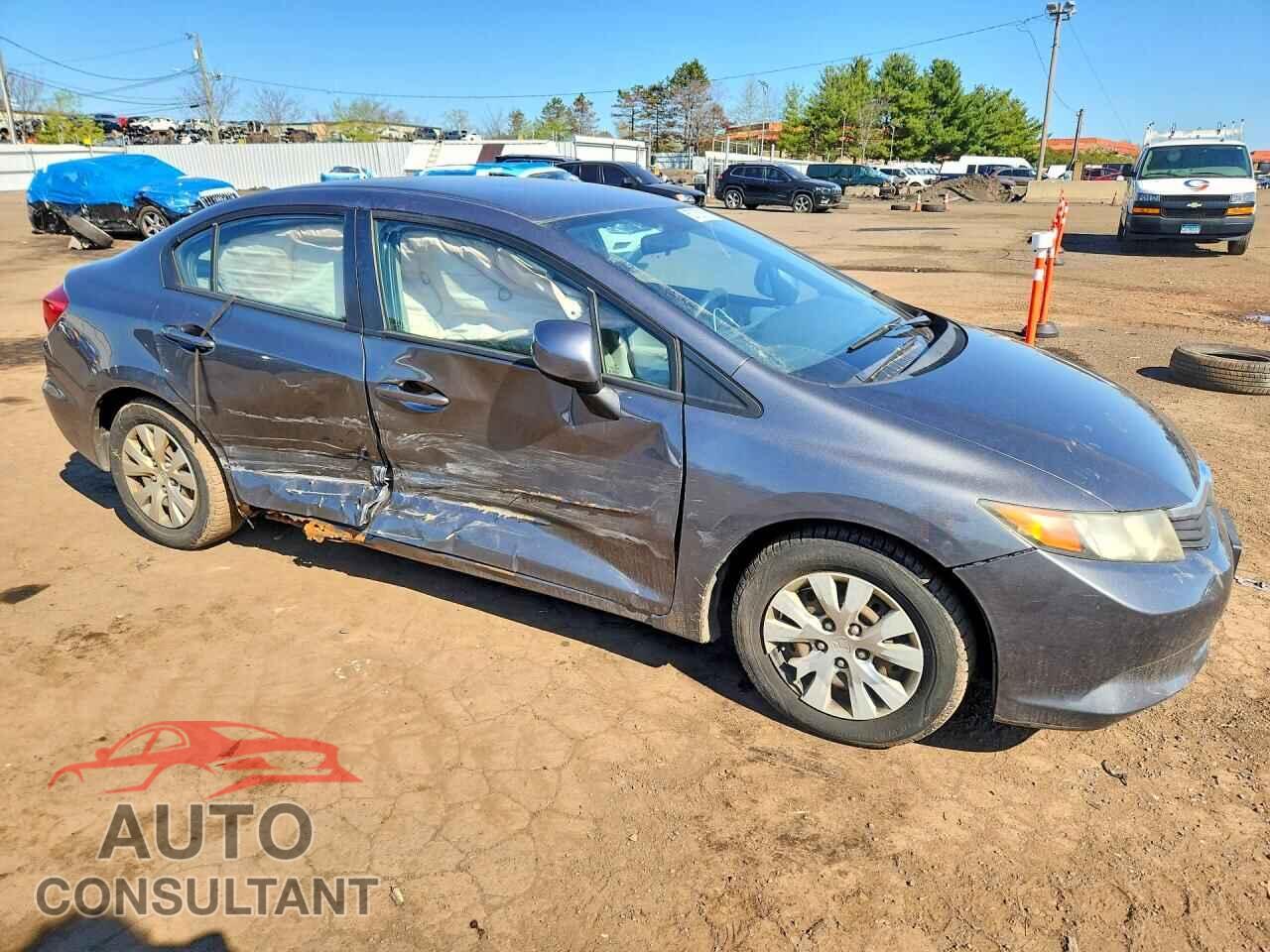 HONDA CIVIC 2012 - 19XFB2F51CE362708