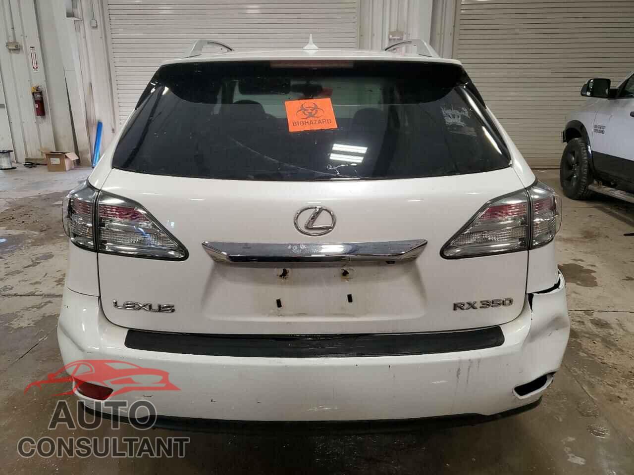 LEXUS RX350 2010 - 2T2BK1BA7AC024703