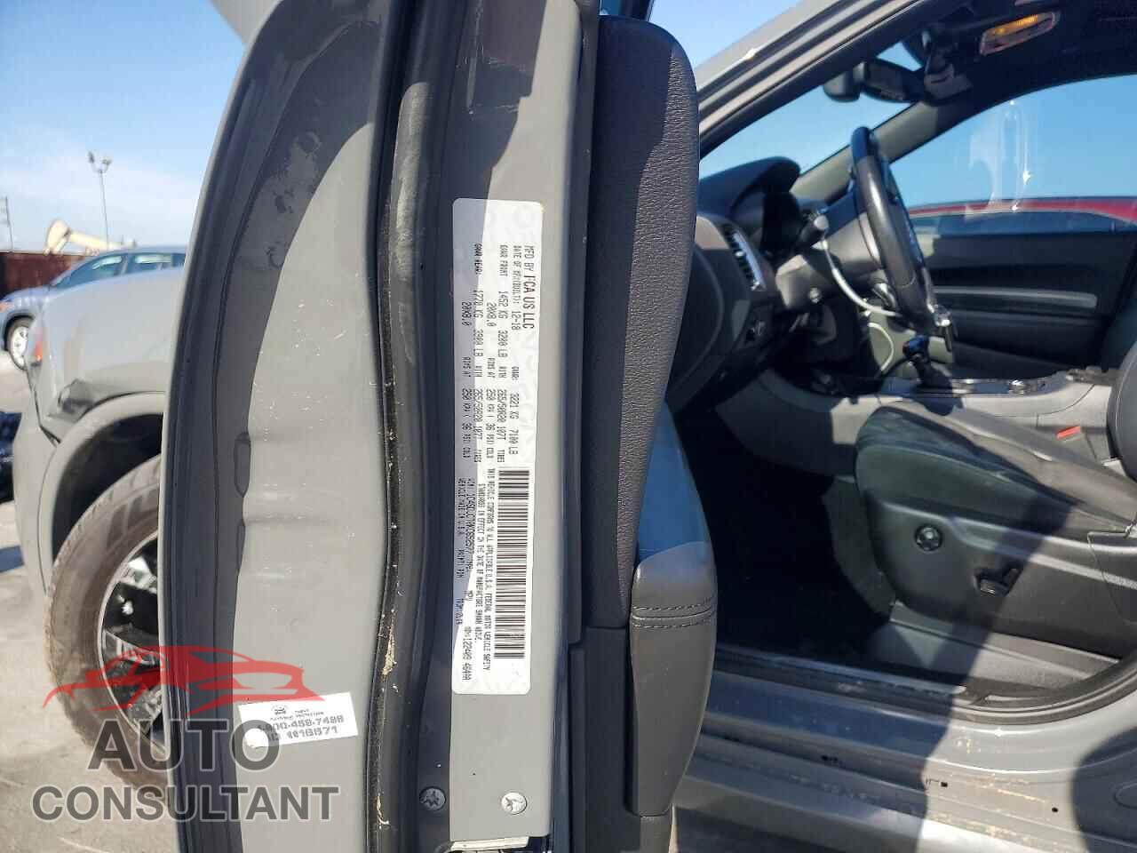 DODGE DURANGO 2019 - 1C4SDJCT0KC652577