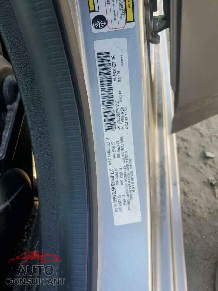 DODGE AVENGER 2013 - 1C3CDZAB4DN572112