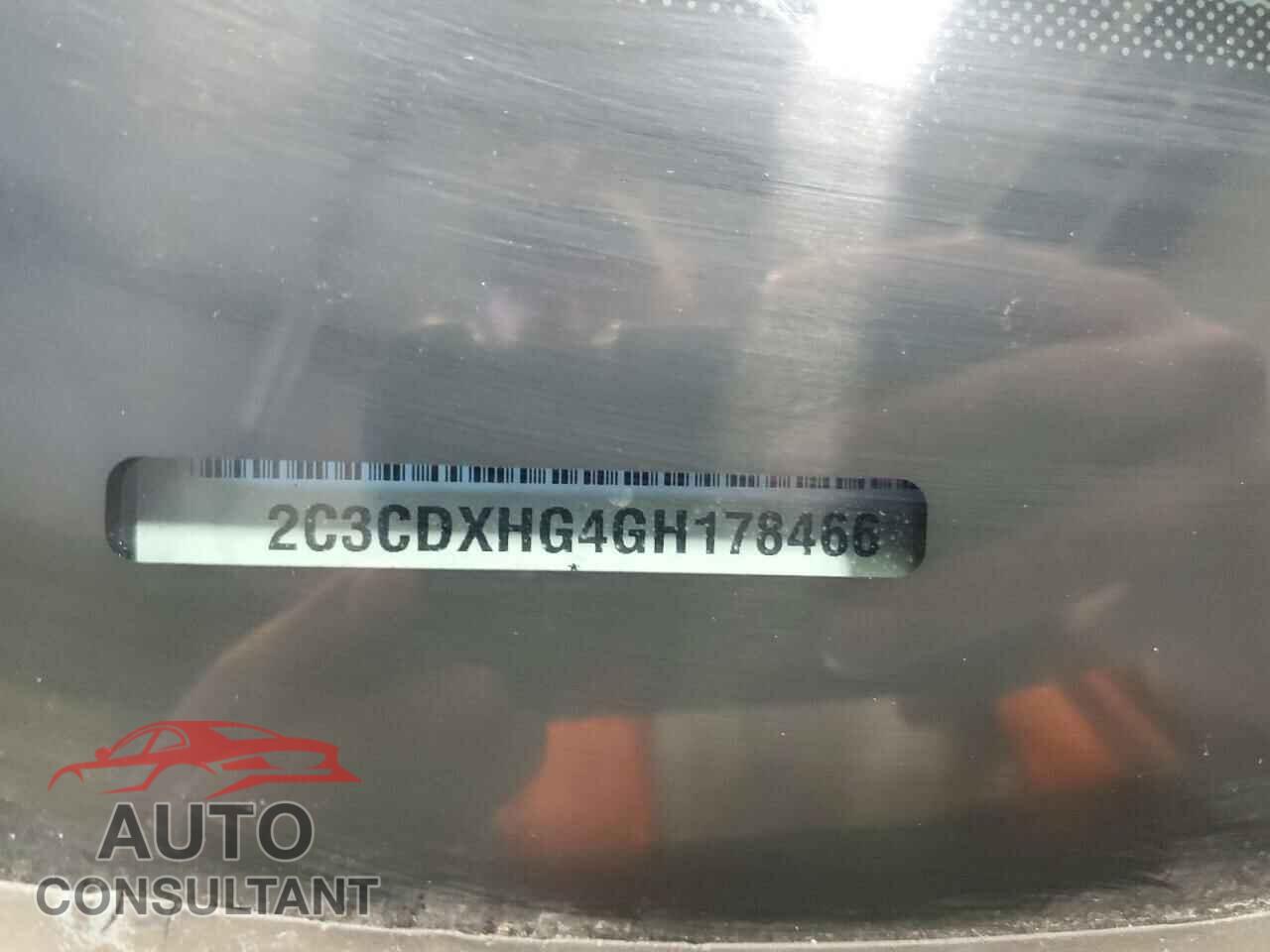 DODGE CHARGER 2016 - 2C3CDXHG4GH178466