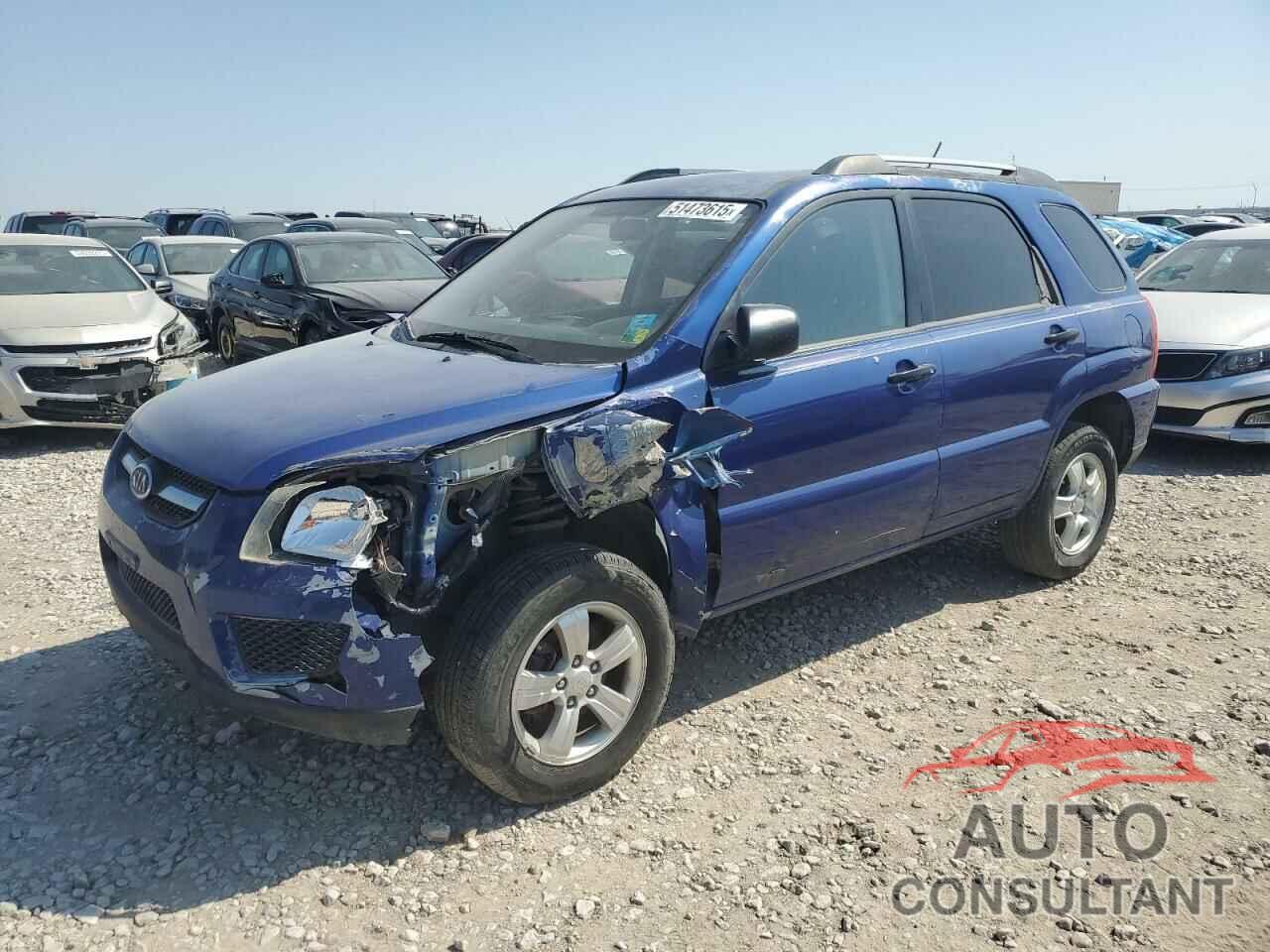 KIA SPORTAGE 2009 - KNDJF724X97628860