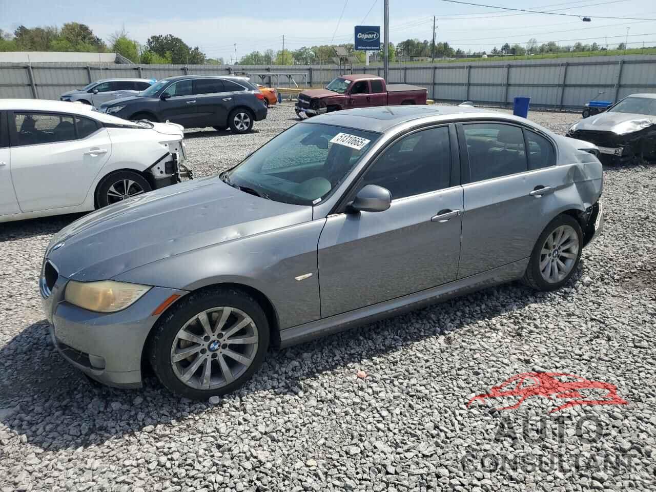 BMW 3 SERIES 2011 - WBAPH7C52BE850433