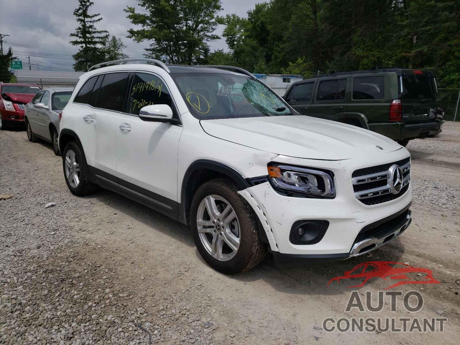 MERCEDES-BENZ GLB-CLASS 2021 - W1N4M4HB2MW122356