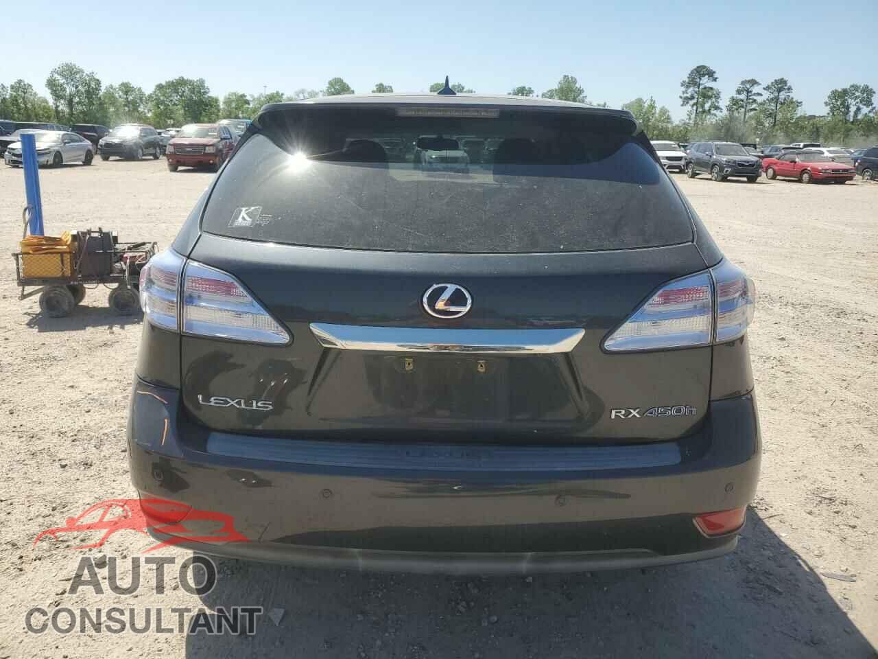 LEXUS RX450 2010 - JTJZB1BA4A2000910