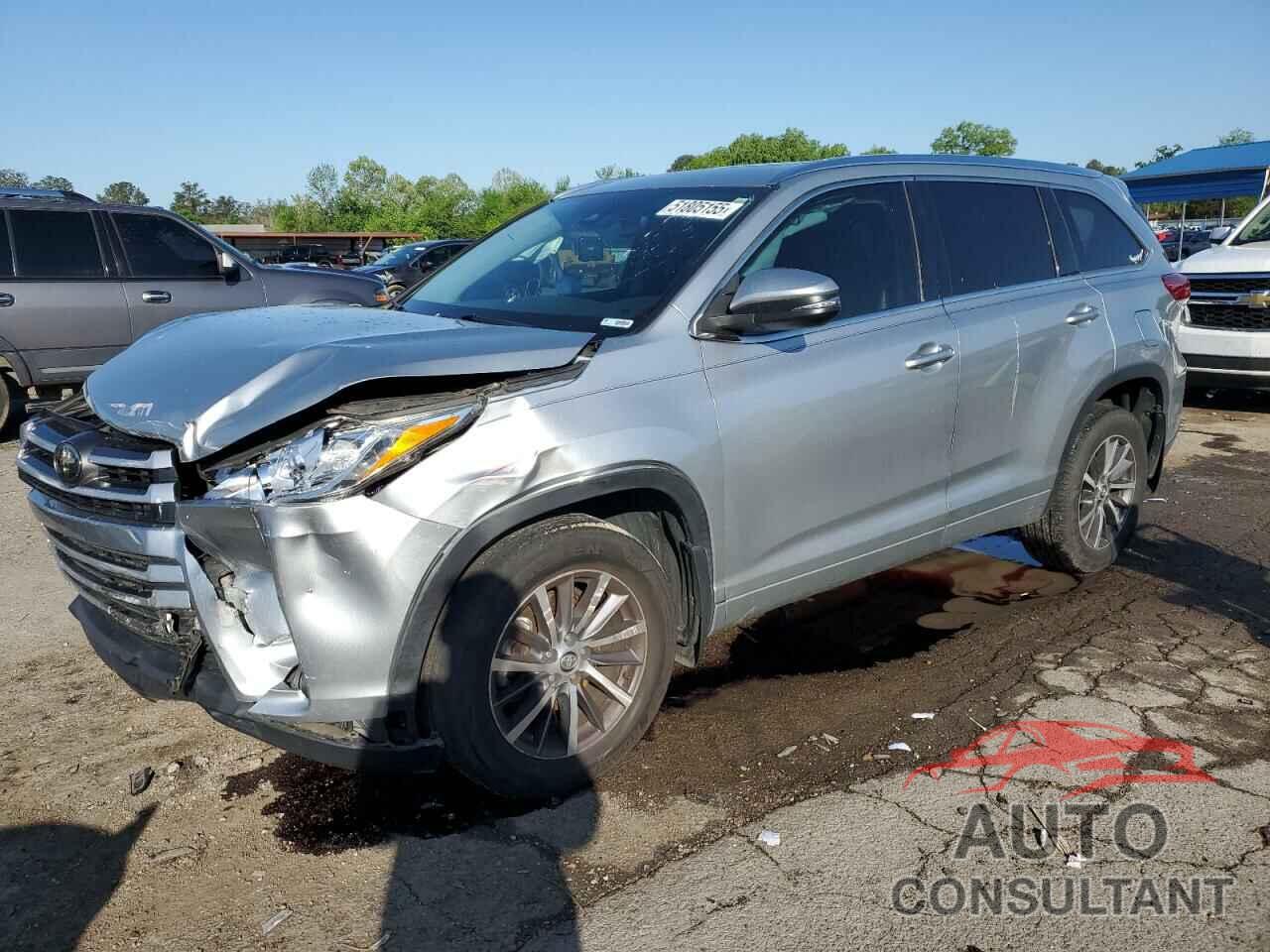 TOYOTA HIGHLANDER 2017 - 5TDKZRFH3HS522078