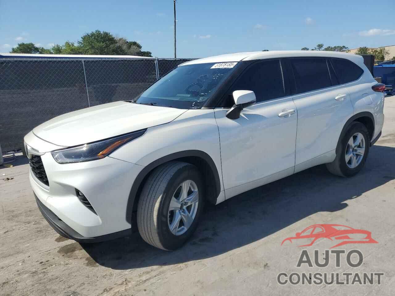 TOYOTA HIGHLANDER 2021 - 5TDZZRAH3MS077096
