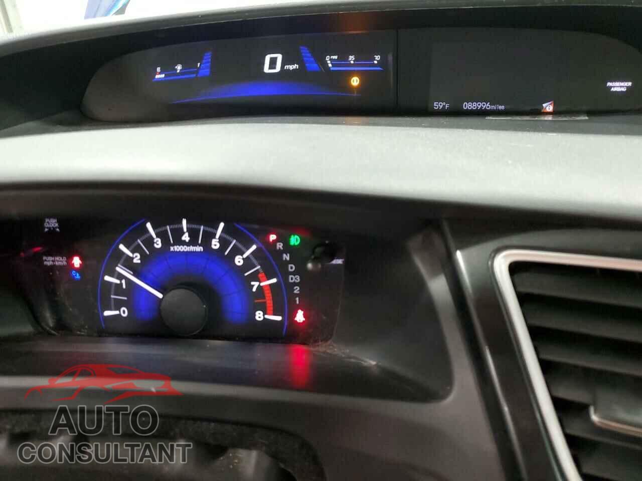 HONDA CIVIC 2013 - 19XFB2F98DE082479