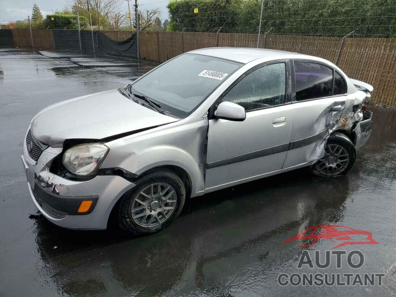 KIA RIO 2009 - KNADE223796467610