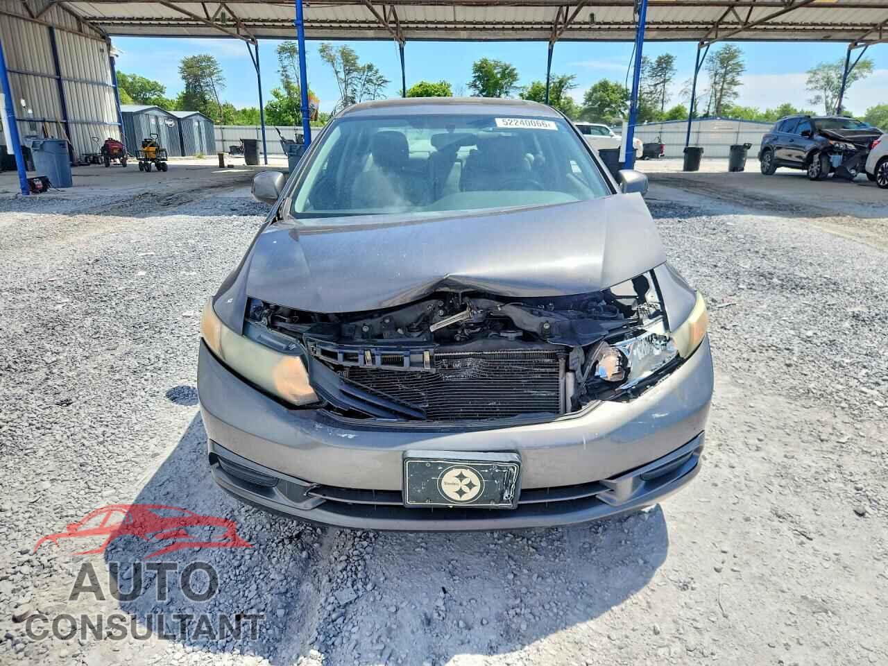 HONDA CIVIC 2012 - 2HGFB2F9XCH505440