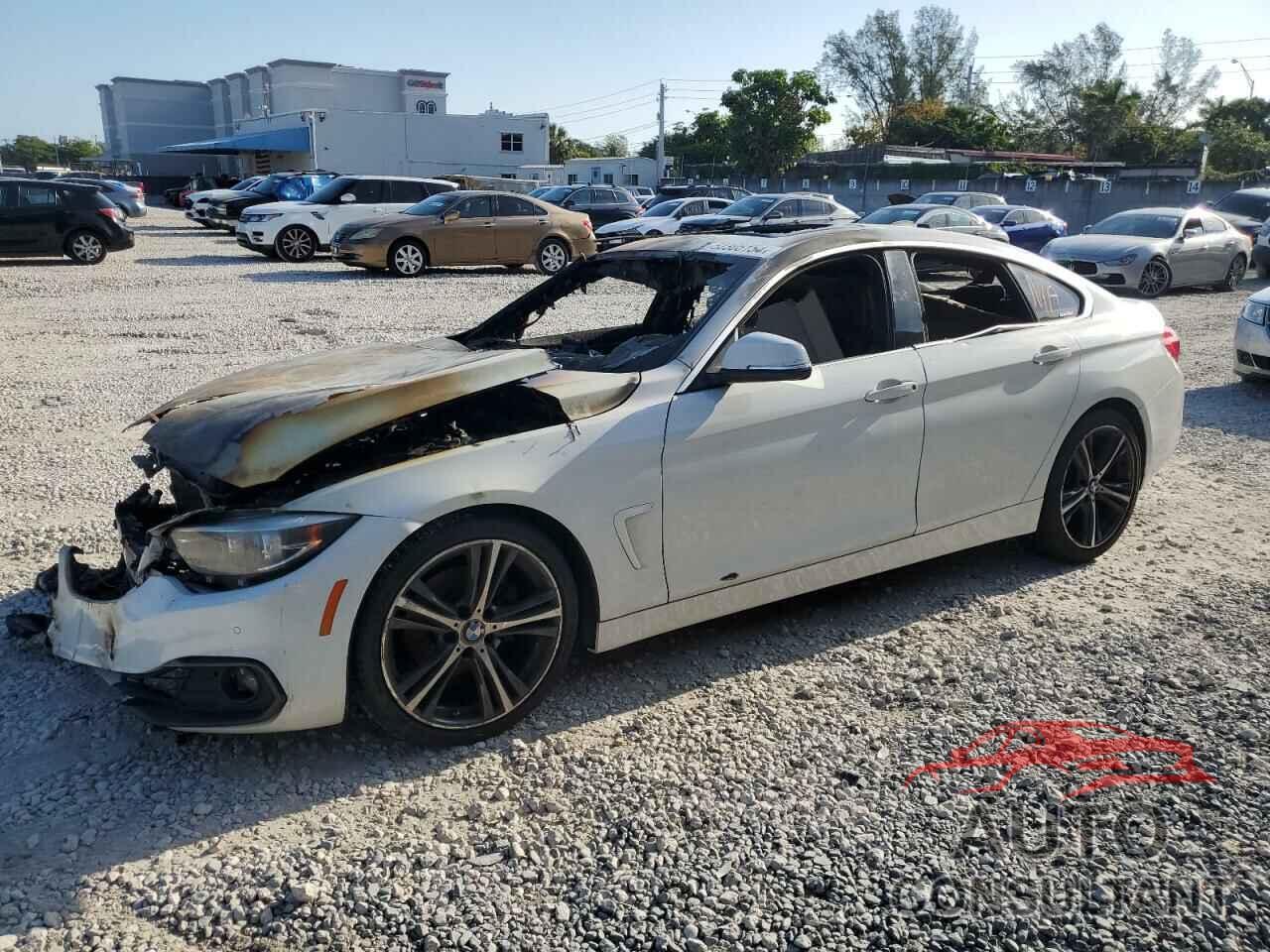 BMW 4 SERIES 2018 - WBA4J1C5XJBG76716