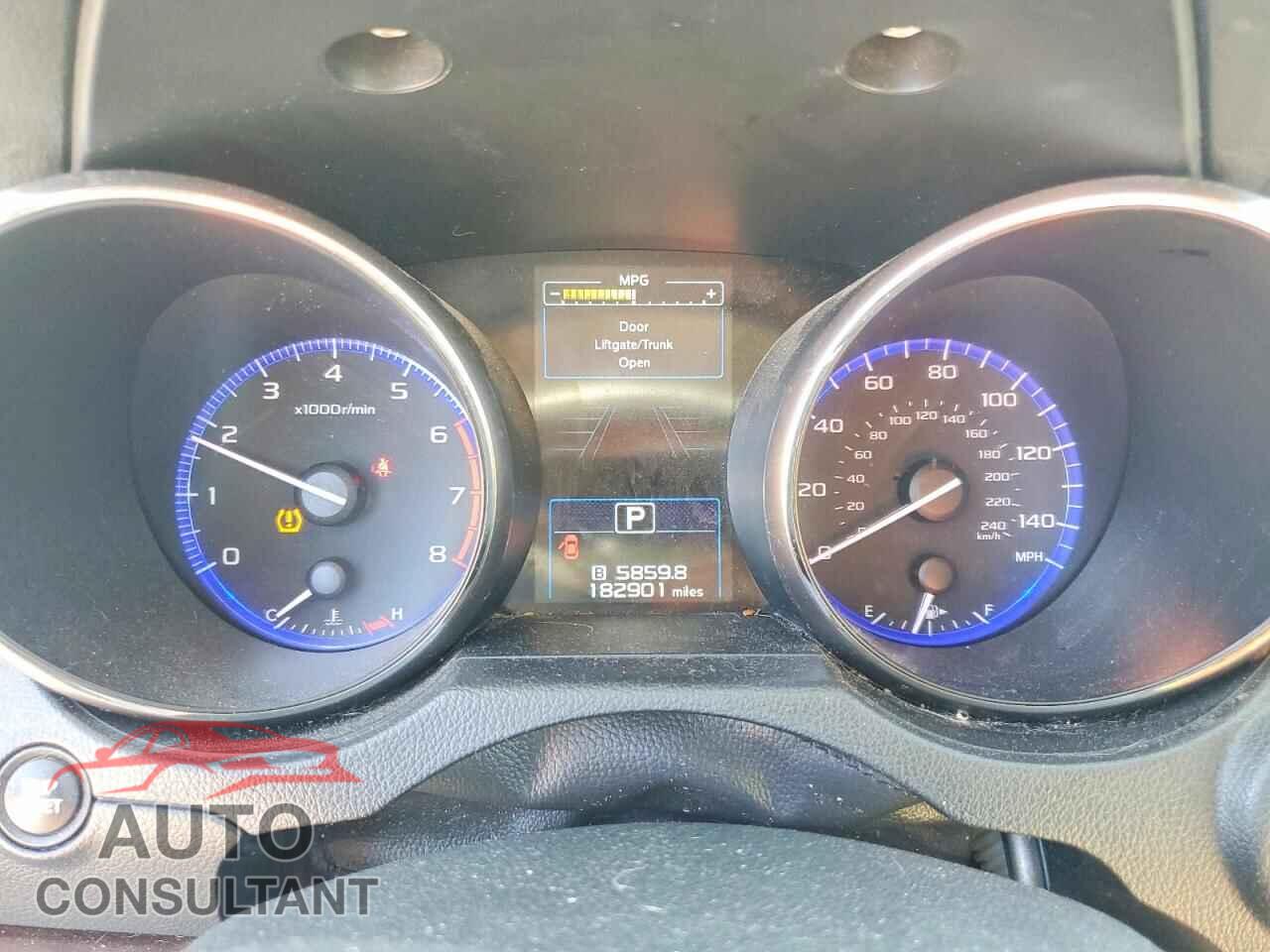 SUBARU OUTBACK 2015 - 4S4BSANC3F3322713
