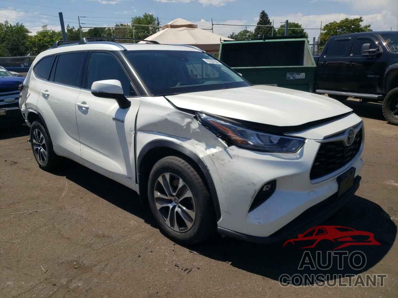 TOYOTA HIGHLANDER 2020 - 5TDHBRCH8LS510830