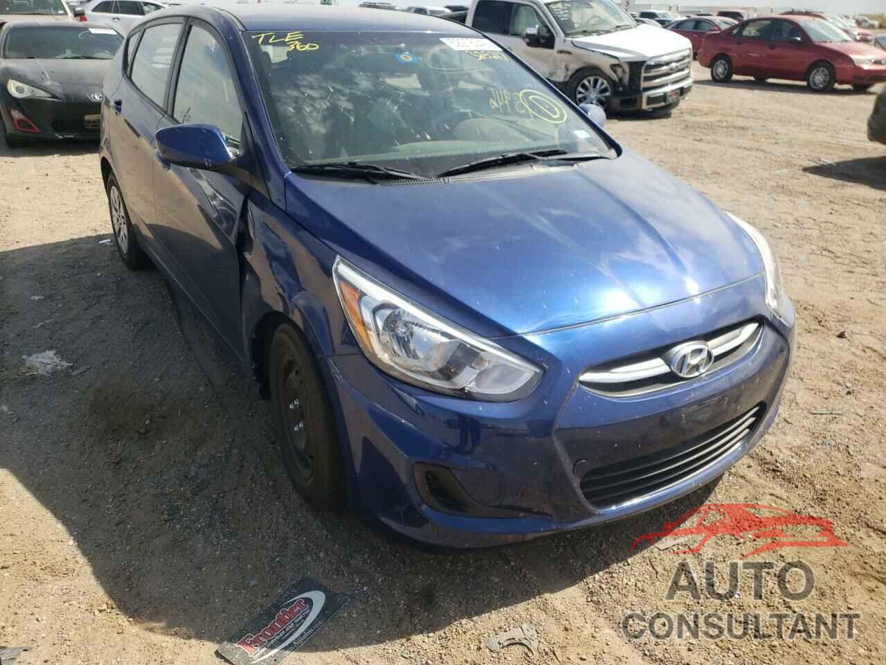 HYUNDAI ACCENT 2017 - KMHCT5AEXHU325217