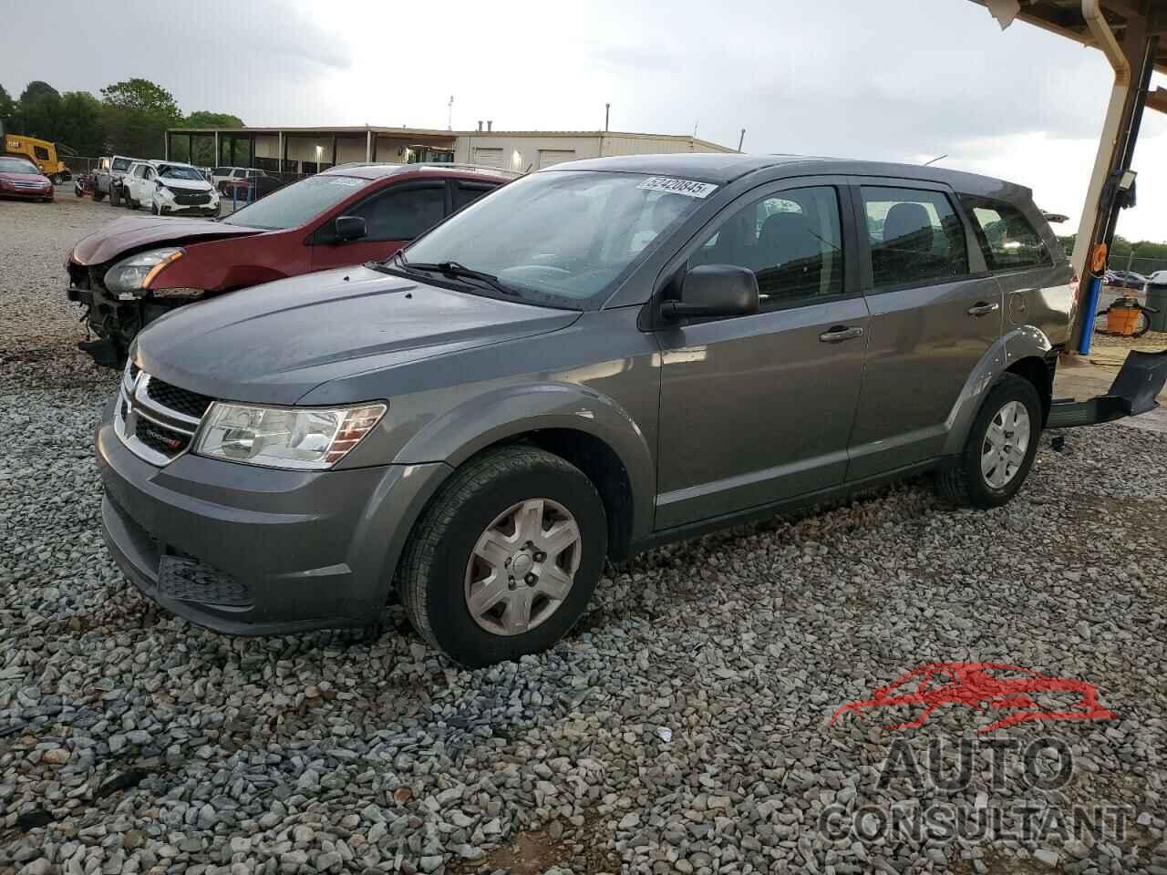 DODGE JOURNEY 2012 - 3C4PDCAB7CT304602