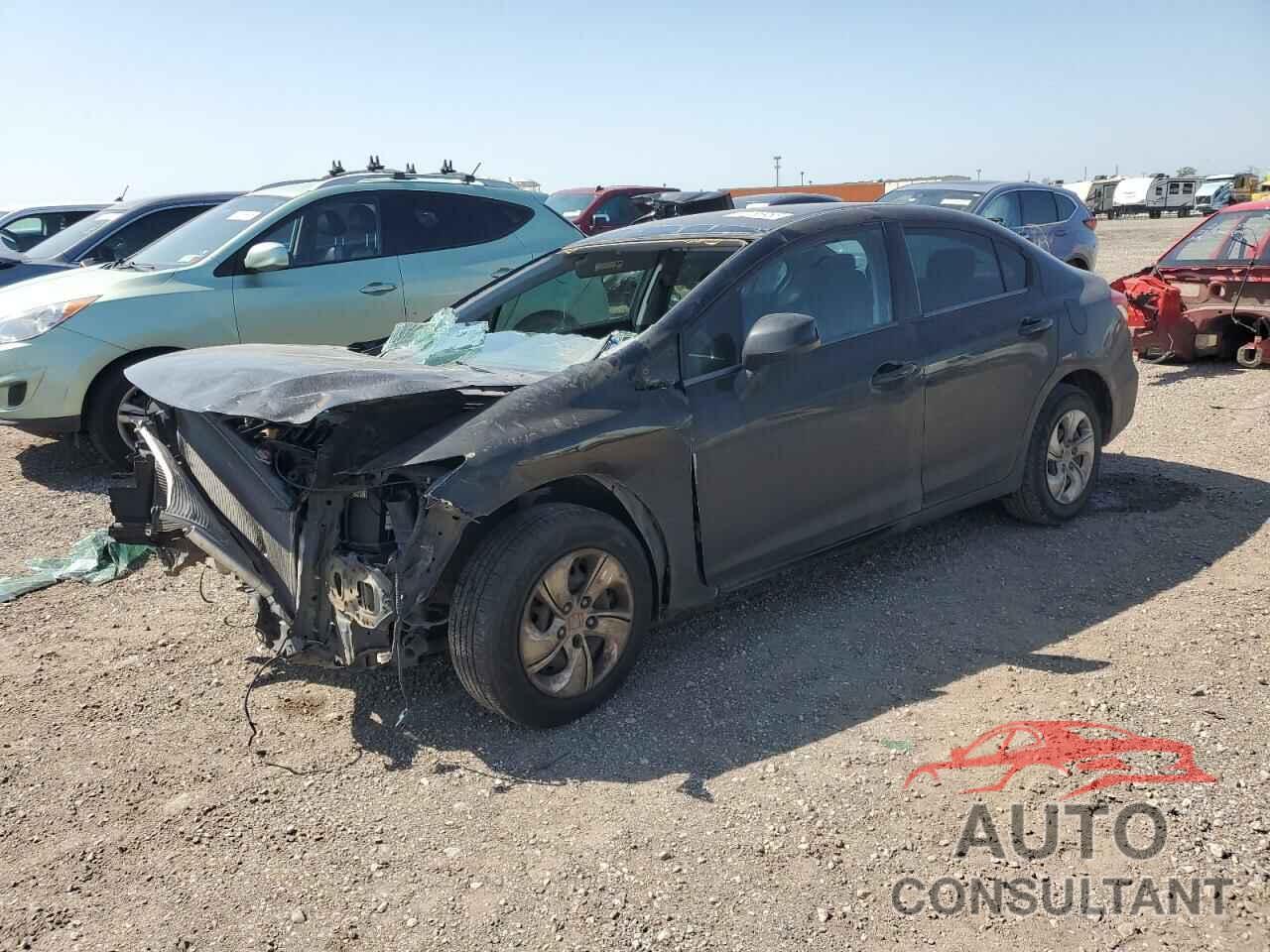 HONDA CIVIC 2013 - 2HGFB2F50DH595485