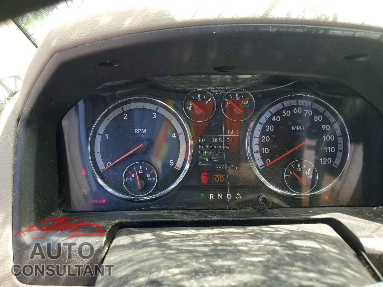 DODGE RAM 2500 2010 - 3D7UT2CL2AG185567