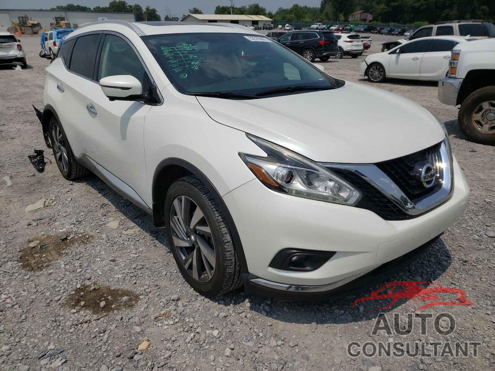 NISSAN MURANO 2016 - 5N1AZ2MG0GN145285