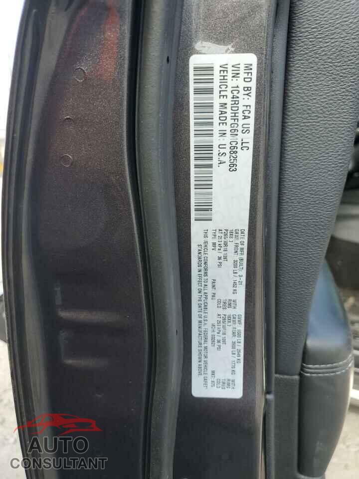 DODGE DURANGO 2021 - 1C4RDHFG6MC682563