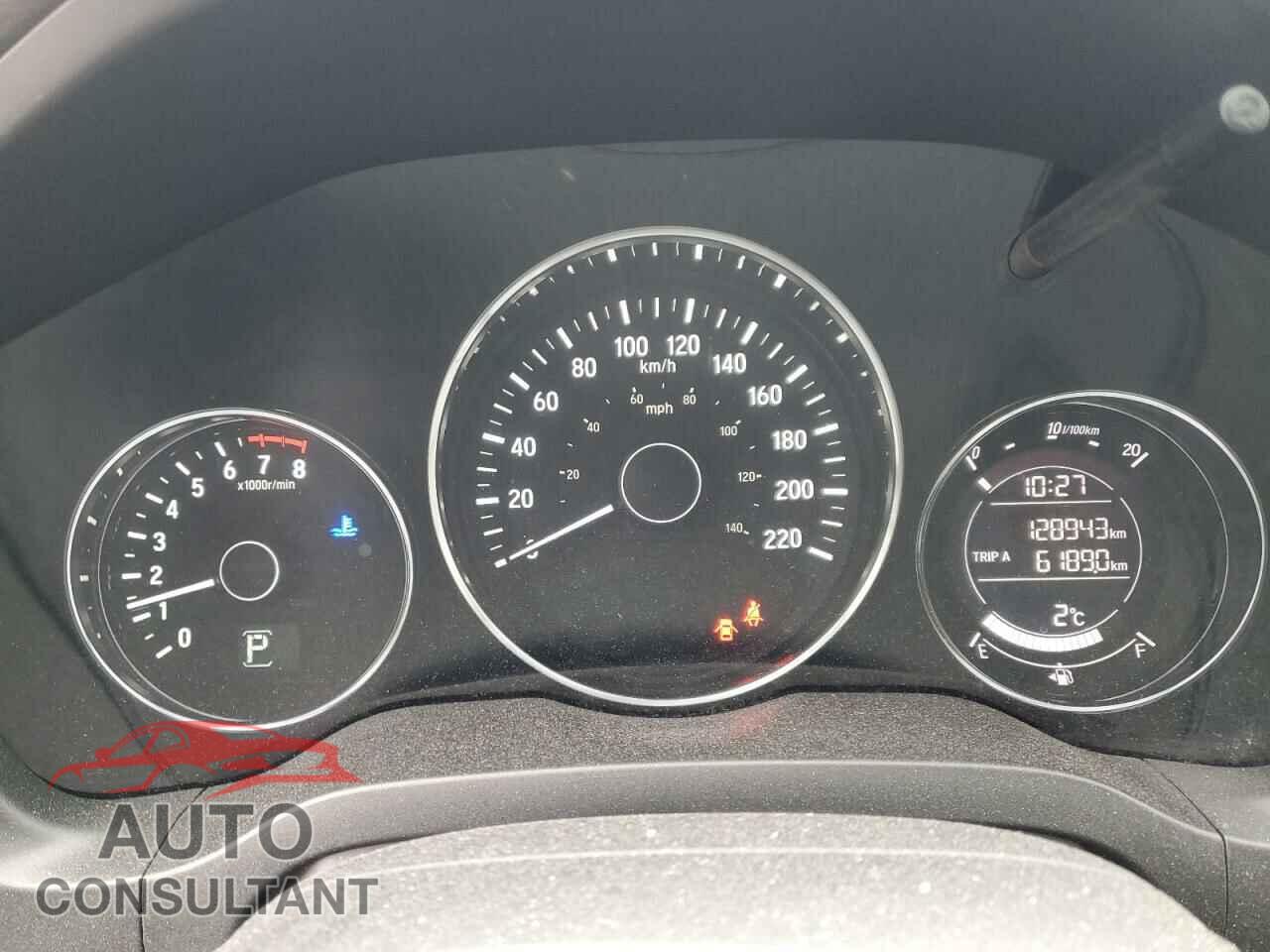 HONDA HR-V 2017 - 3CZRU6H76HM105824