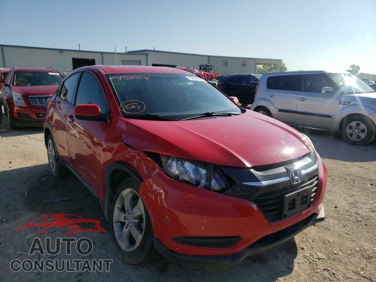 HONDA HR-V 2016 - 3CZRU5H33GM743664