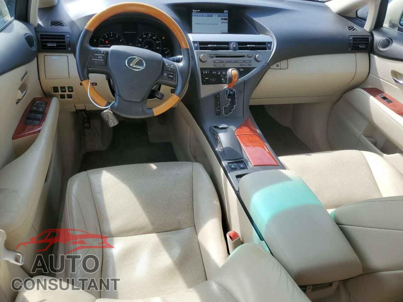 LEXUS RX350 2012 - 2T2BK1BA2CC140782