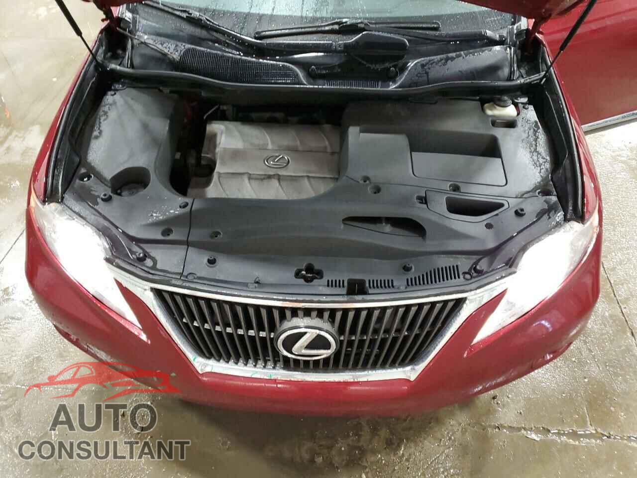 LEXUS RX350 2012 - 2T2BK1BA7CC147789