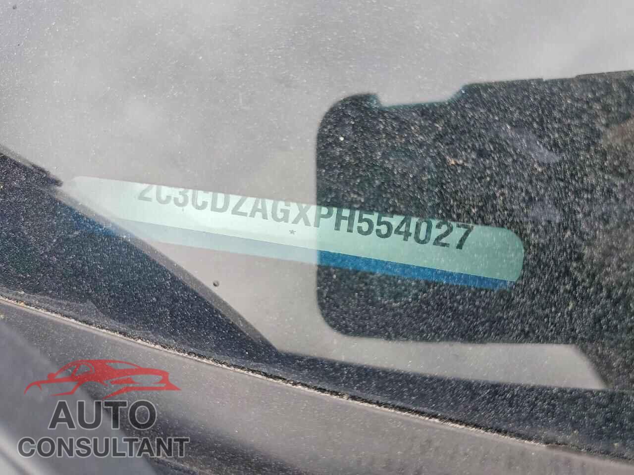 DODGE CHALLENGER 2023 - 2C3CDZAGXPH554027