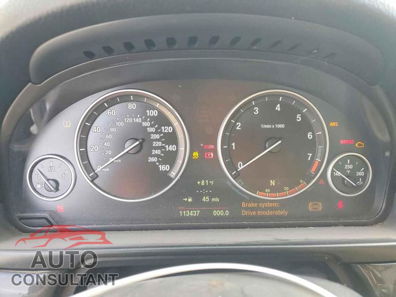 BMW 5 SERIES 2013 - WBAFR7C5XDC828669