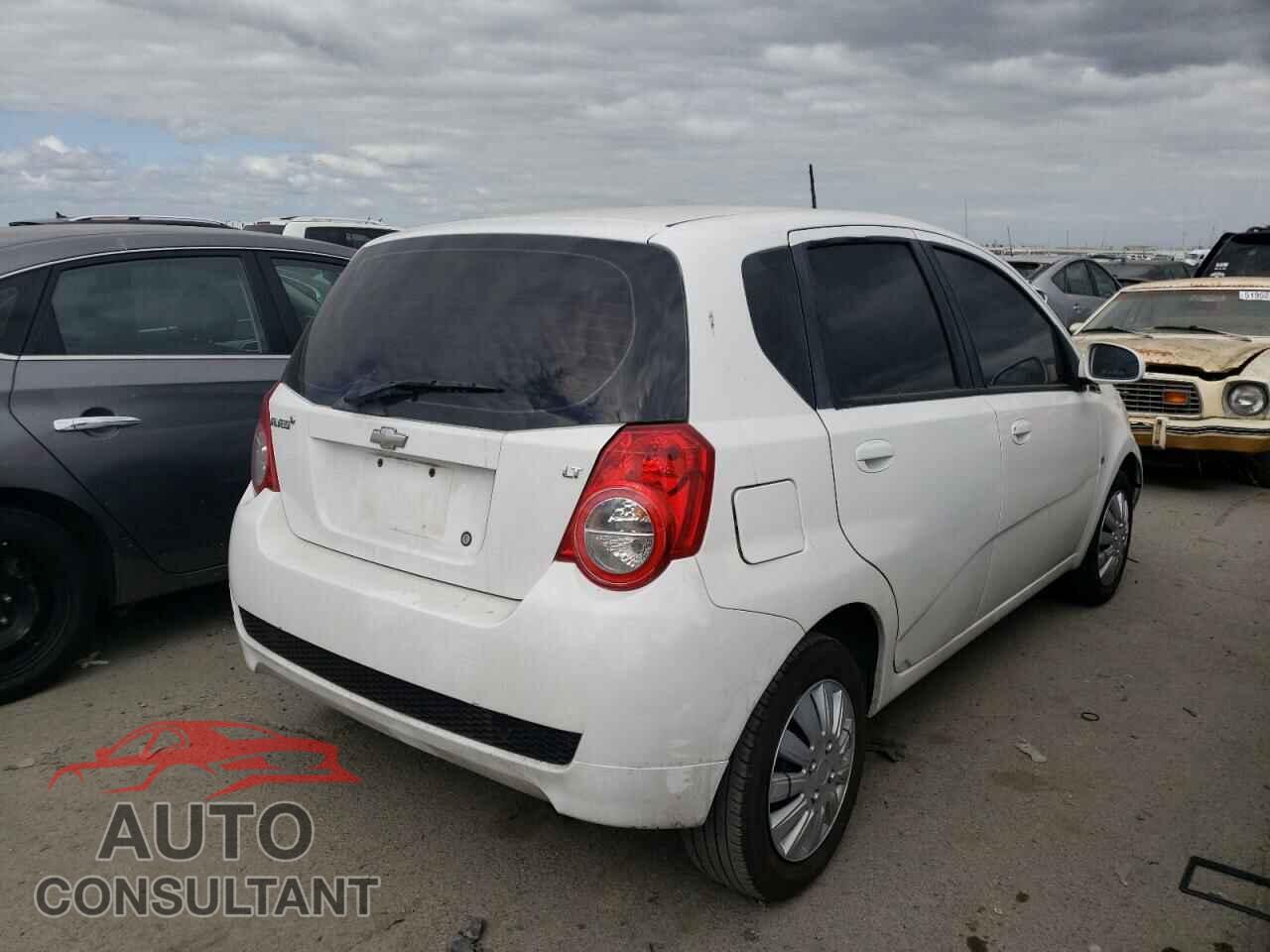 CHEVROLET AVEO 2009 - KL1TD66E79B659662